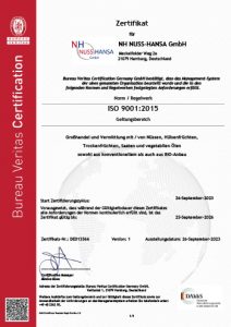 ISO Zertifikat 2023