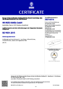 ISO Zertifikat 2023